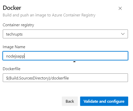 Configuring a build pipeline on Azure DevOps