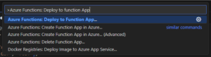 Creating Azure Function Apps with VS Code Extension and Azure CLI ...